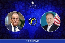 I.R. Iran, Ministry of Foreign Affairs- Iranian Russian FMs talk on phone discuss ties nuclear issue